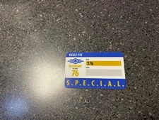Fallout 76 2018 Convention Bethesda Promotional Resident ID Card Level 276