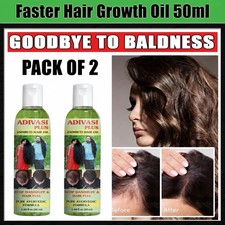 Adivasi Plus Herbal Hair Oil with 108 Herb for Hair Growth,50ml Pack Of 2