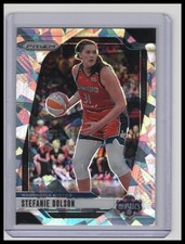 2024 Panini Prizm WNBA #34 Stefanie Dolson Ice Prizms