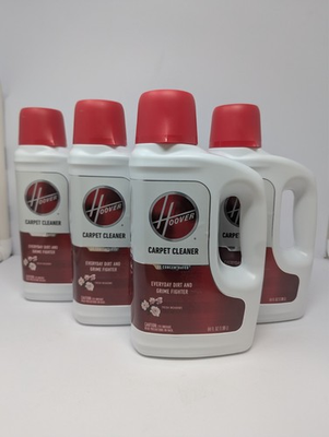 #ad 4 Pack Hoover Renewal Carpet Cleaner Solution 64 oz Fresh Meadows 2X Concentrate $39.99