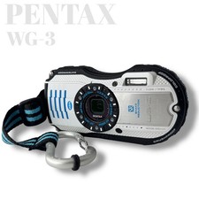 PENTAX WG-3 Waterproof Shockproof Digital Camera with Strap Excellent Condition
