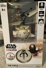 Star Wars Mandalorian The Child Motion Sensing Flying Helicopter Baby Yoda NEW