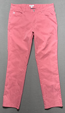 Peter Millar Crown Sport Performance 5 Pocket Pants Men 35x32 Coral Golf Coastal