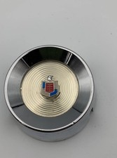1958 Mercury Horn Cap Chrome Steering Wheel Center Button Emblem