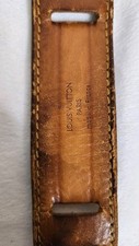 LOUIS VUITTON Vachetta Leather Strap Shoulder Pad France