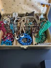 VTG Jewelry Lot Miriam Haskell, Trifari, 14k GF, Monet, 925 BAS, LERU, Bakelite