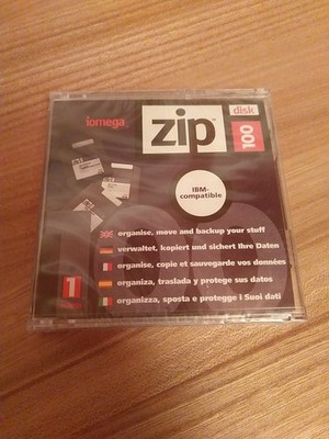 Neu Iomega ZIP 100 Diskette Disk Disc 100MB ovp versiegelt Original-Verpackung
