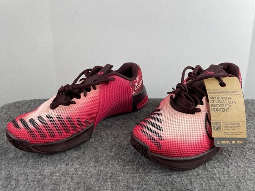 Nike Metcon 9 AMP Gym Training Shoes Burgundy Crush DZ2539-600 Women's 8.5 NWT - Picture 3 of 7