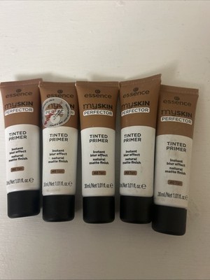 SET OF 5 Essence My Skin Perfector Tinted Primer #40 Tan FREE SHIPPING!!!!!!!!