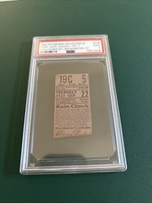 ROGERS HORNSBY 216 217 HR 1927 Giants Pirates ticket stub OTT WANER PSA 2 POP 1