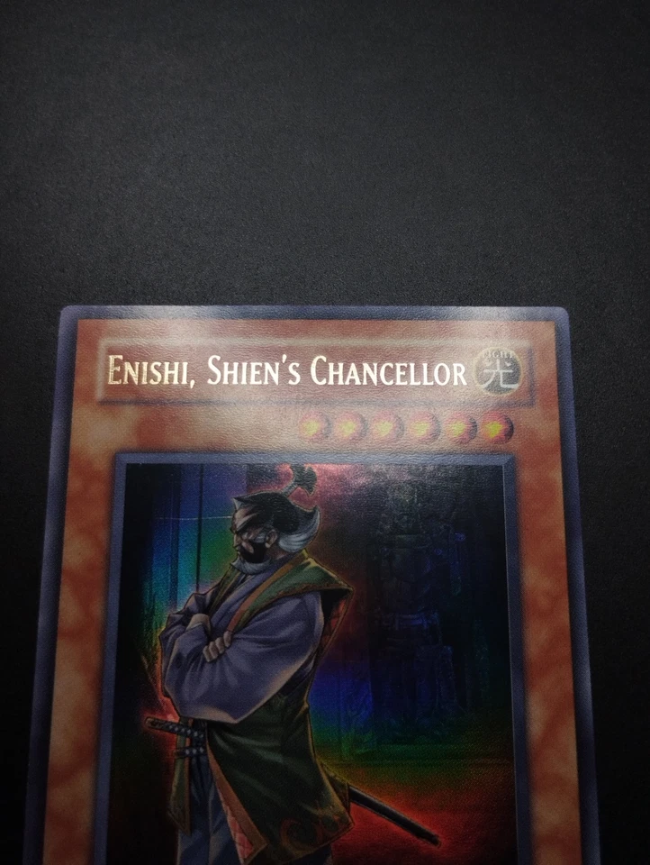 YUGIOH 2007 | ENISHI, SHIEN'S CHANCELLOR | GLAS-EN032 | 1ST | ULTRA | EXCELLENT - Bild 4 von 4