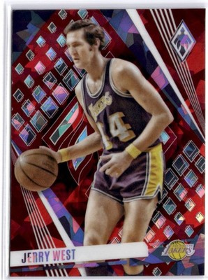 2023-24 Panini Phoenix #18 Jerry West Phoenix Red Ice