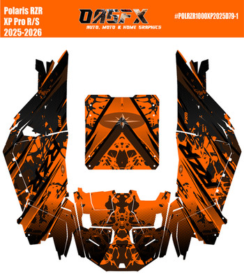 2025-2026 Polaris RZR Pro XP Pro R Pro S Graphic Kit -Pro Edition D79-1 ...