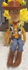 Vintage 2000 Thinkway Toy Story 2 Woody Talking Doll Hat Working 15.5  Disney
