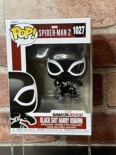 Funko Pop! Spider-Man 2 Video Gamerverse Black Suit Harry Osborn Figure #1027