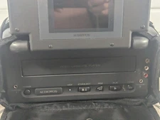 WORKS Audiovox Portable VHS Video Tape Player 4" LCD Monitor VBP1000S VCR Screen