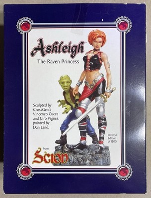 Crossgen SCION 2001 ASHLEIGH THE RAVEN PRINCESS LE Statue Figure In Box /1500