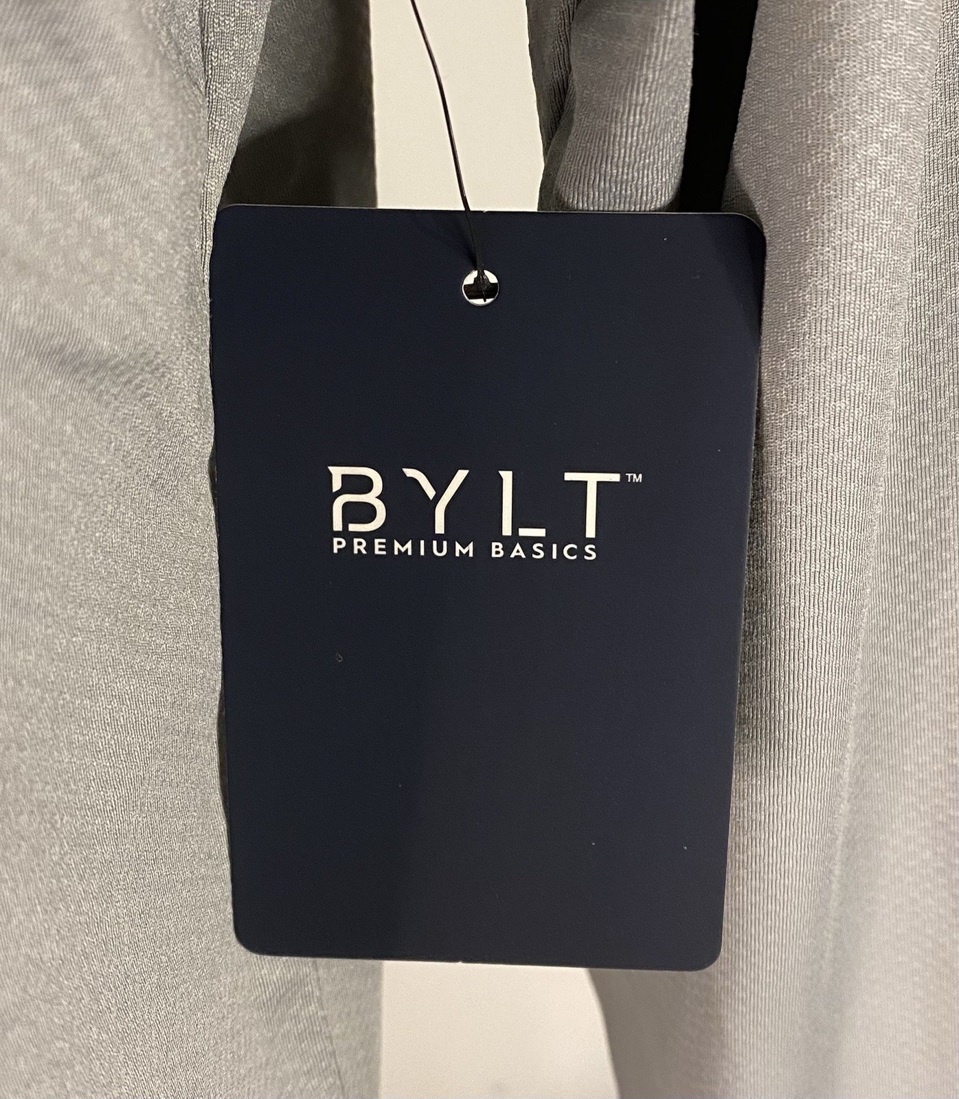 BYLT Storm Performance Circuit NWT Pullover XL Mens Snap Hoodie Gray New