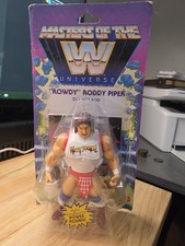 WWE Masters of the Universe Rowdy Roddy Piper Wave 5 Wrestling Figure NEW