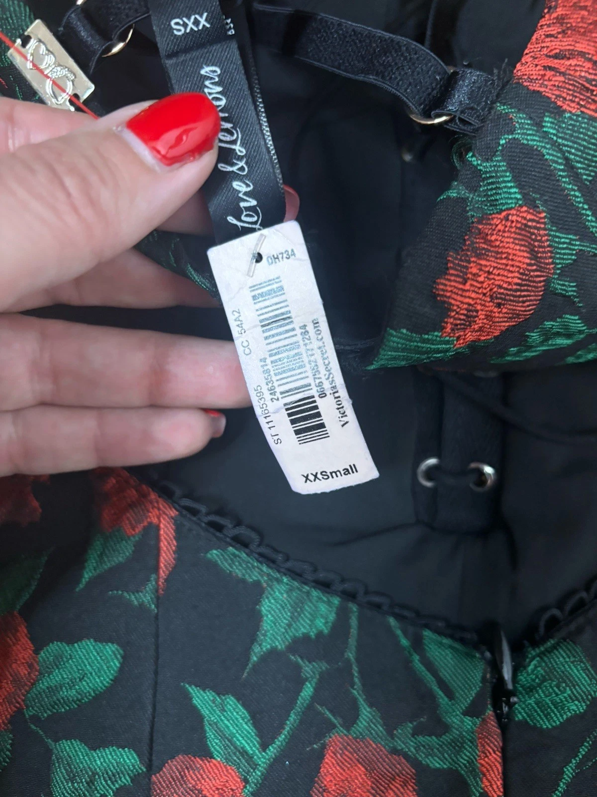 UNDERCOVER Abito Victoria Secret Vivien taglia XXS lingerie nuovo con etichetta