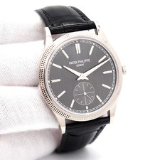 Patek Philippe 6119G Calatrava 18K White Gold with Anthracite Dial