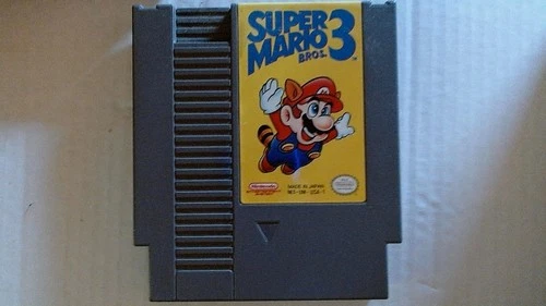 Super Mario Bros. 3 - Nintendo Entertainment System NES CART ONLY W/ SLIP CASE