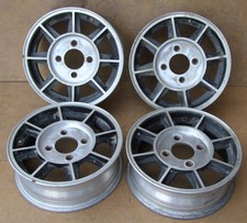 Imported Car Old Hayashi Racing 15 Inch Aluminum Wheels Street Set Of 4 5j Pcd13