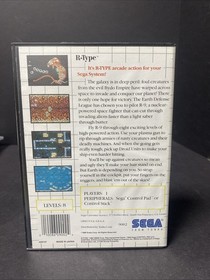 R-Type (Sega Master System) Complete w/Manual Original Game CIB