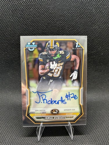 Jamal Roberts – 2026 Bowman Football · Chrome Prospect Autographs #BCPA-JRO Jamal Roberts