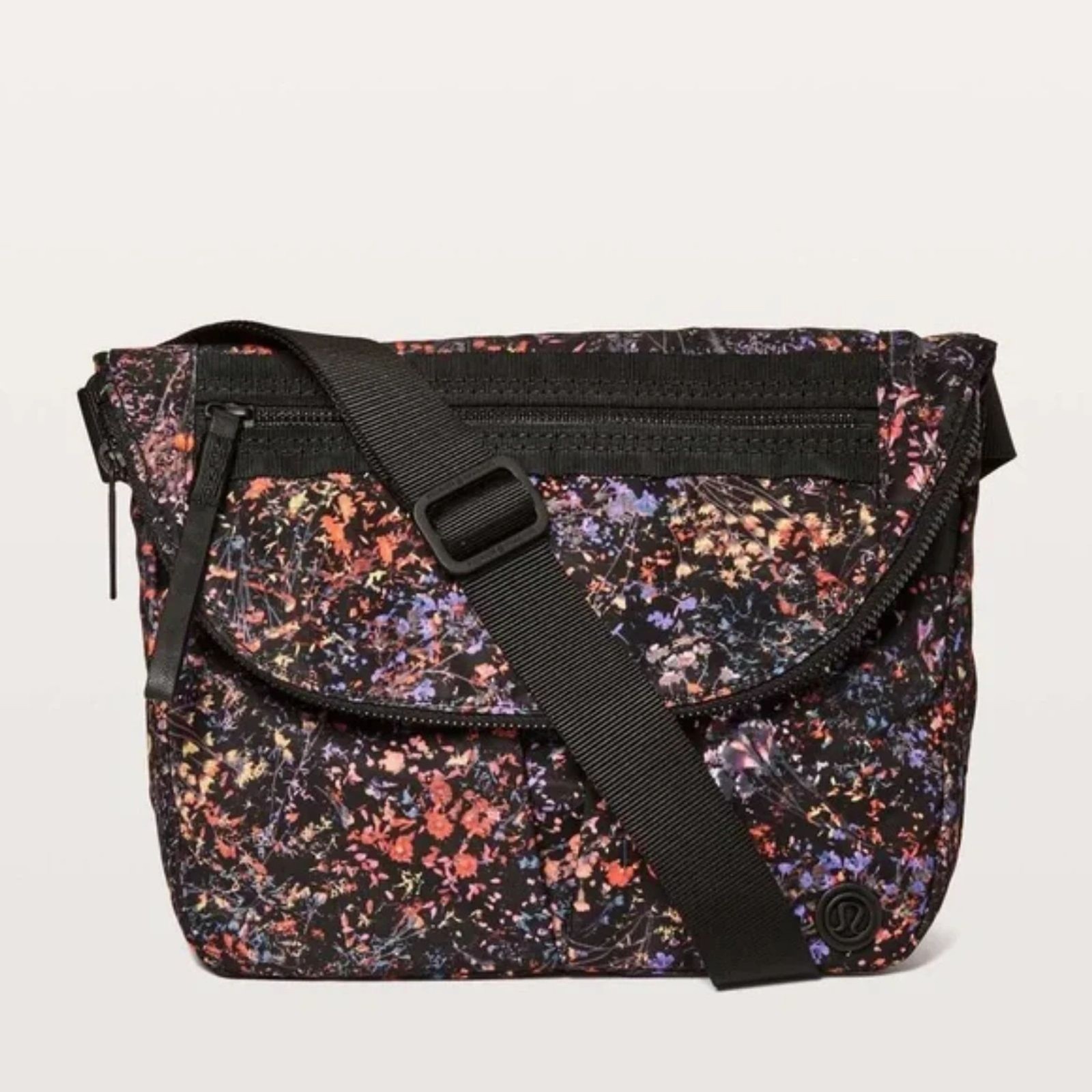 Lulmon Festival Bag 5L Floral Print Crossbody Sling Backpack