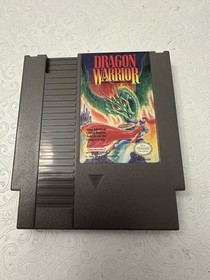 DRAGON WARRIOR  (Nintendo NES) Game Cartridge, Handbook, Map, Poster, Guide