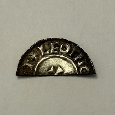 Saxon Aethelred II The Unready 978-1016 Silver Cut Halfpenny Small Cross Type