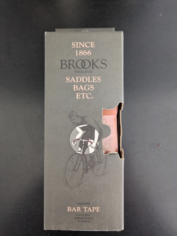 Brooks Leather Bar Tape, BT02-A07203, New Honey, New, Boxed
