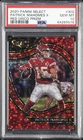 2020 PANINI SELECT RED DISCO PRIZM #302 PATRICK MAHOMES II 41/49 PSA 10