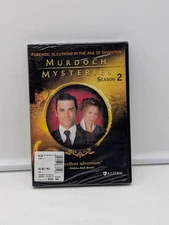 MURDOCH MYSTERIES SEASON 2 FOUR DISC DVD TV SERIES NEW & SEALED 13 EPISODES