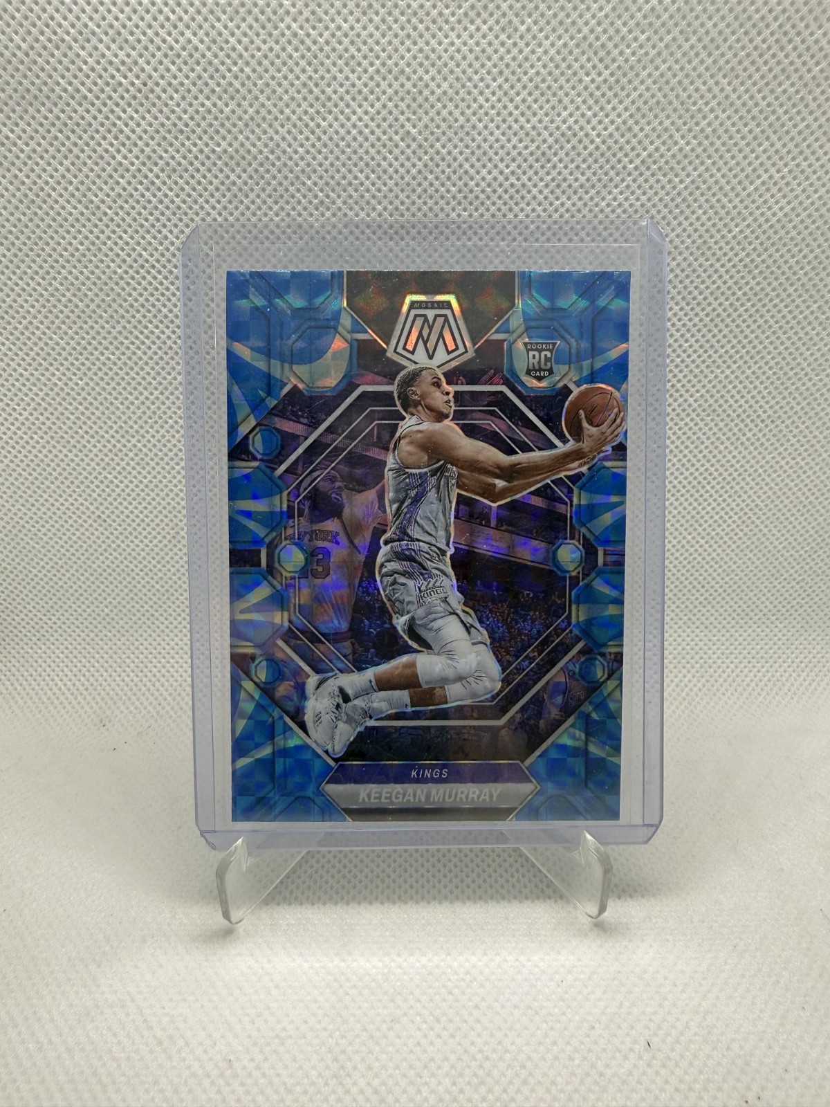 2022-23 Panini Mosaic -Keegan Murray #227 Reactive Blue Mosaic Prizm (RC)