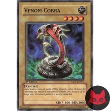 Yugioh Venom Cobra TAEV-EN005 Common 1st Edition NM