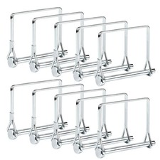 10 Pcs Square Pto Pin Shaft Locking Pin 14 Pin Hitch Pin Wire Lock Pin Safety C