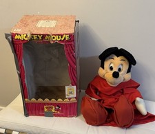 1986 Disney 24" Worlds of Wonder Talking Mickey Mouse W/ Cassette Player. Works