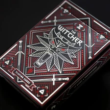The Witcher Playing Cards Deck Limited Red Edition
