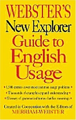 Webster's New Explorer Guide to English Usage by  189285967X FREE Shipping