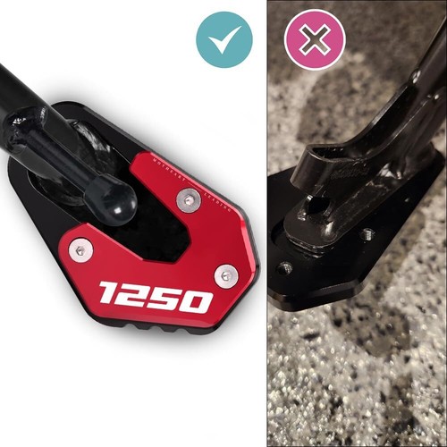 Kickstand Foot Pad For R1250R 2019-2023 R1250RS 2019-2023 Aluminum Accessories - Picture 21 of 25