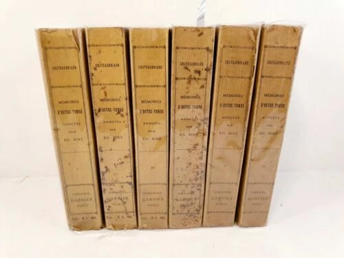 Libri vecchi dal 1920 al 1929 in francese