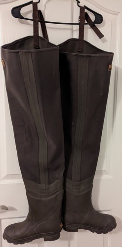 RedHead - Hobbs Creek Cleated Hip Waders Size 7 mens Size 9 Women's - 第 3/11 張圖片