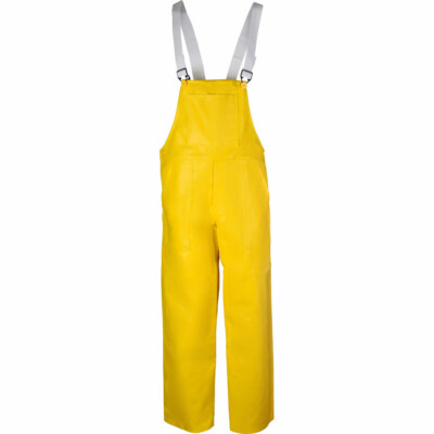 PU Winter Regenlatzhose gelb Regenhosen Angelhosen wasserdicht - Main Image