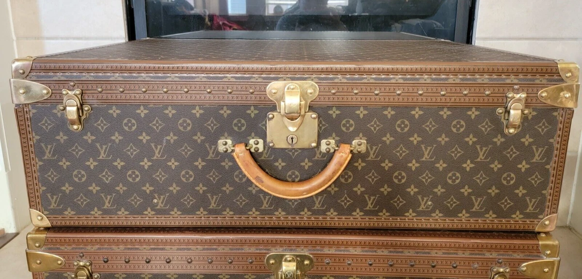 LOUIS VUITTON Monogram ALZER 80 Hard Case Trunk Suitcase Classic