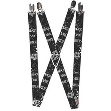 Buckle-Down Suspender - Black Veil BridesOne Size