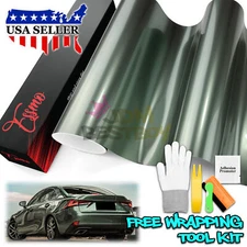 ESSMO PET Liquid Metallic Jasper Green Car Vehicle Vinyl Wrap Decal Sticker