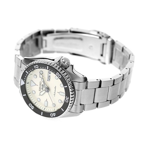 Seiko 5 Sports SBSA227 esfera blanca automático mecánico buceo reloj para hom... - Imagen 17 de 20