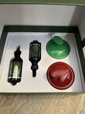 HEETA 4pc Scalp Massager Brushes 2 Hair Essential Argan Oils "Efficacy" 11/2025